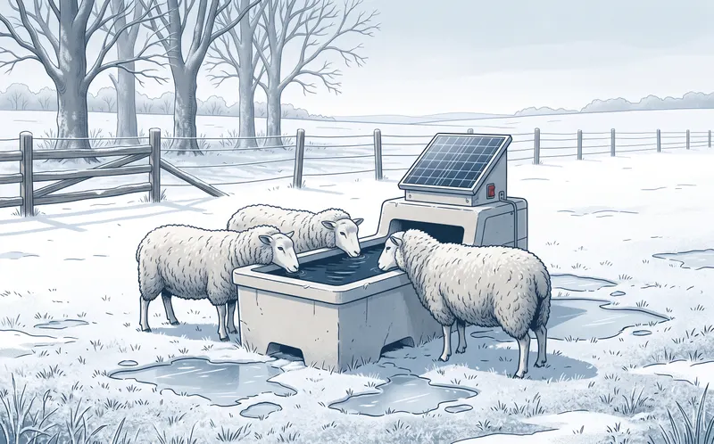 IsVatten — Off-grid, frost-free livestock waterer